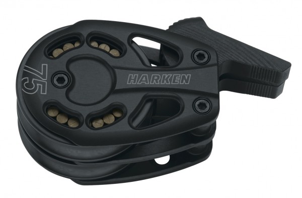 Harken 75 mm Doppel-Umlenkblock mit Stopper vom Shop Tactix für Wassersportler .